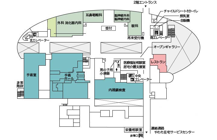 院内マップ2F