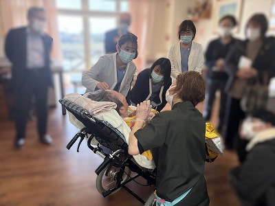 ウェルネスふらのさんにて口腔ケア研修会を行いました