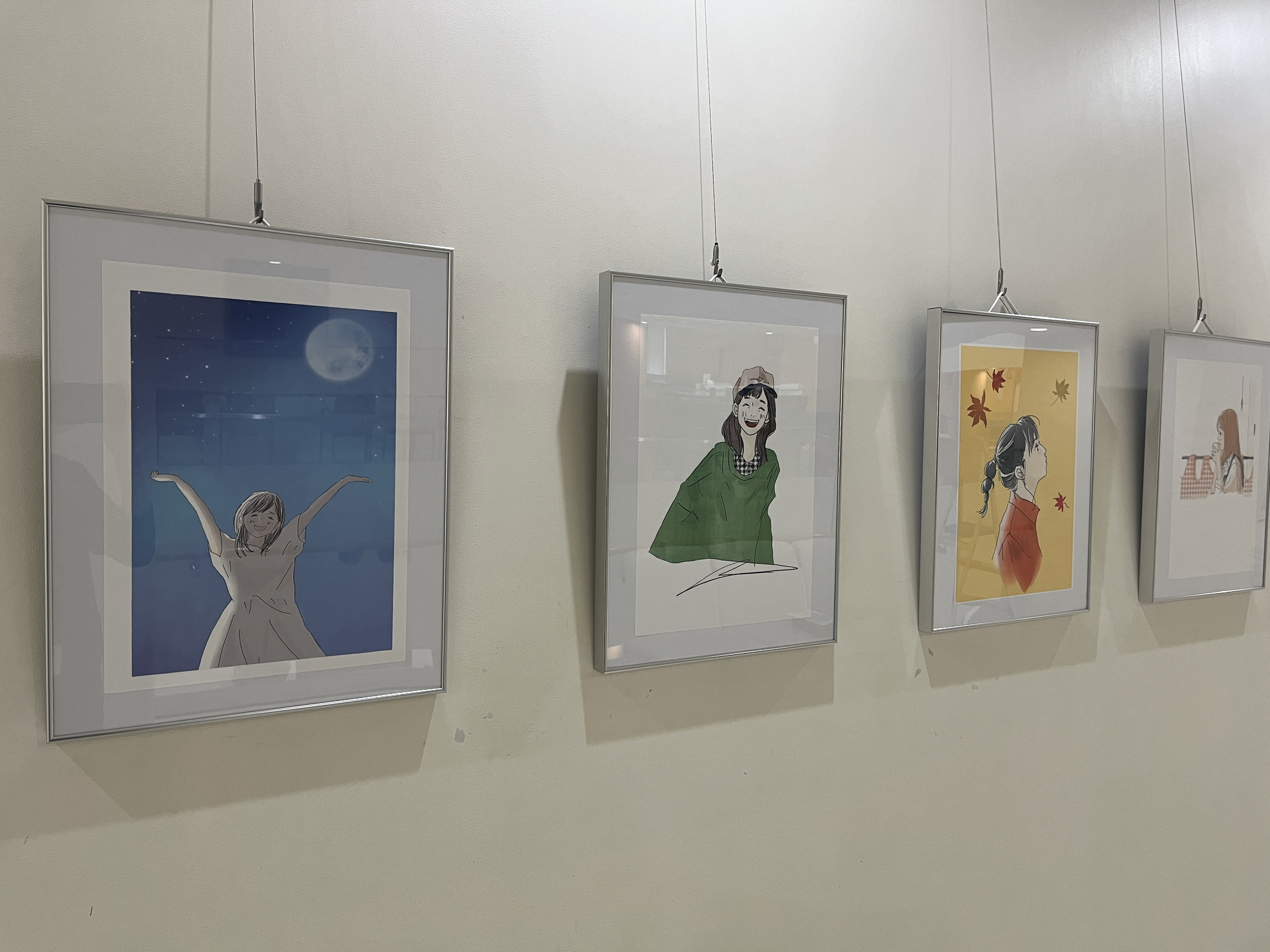 オープンギャラリー：夏野いくさん イラスト展