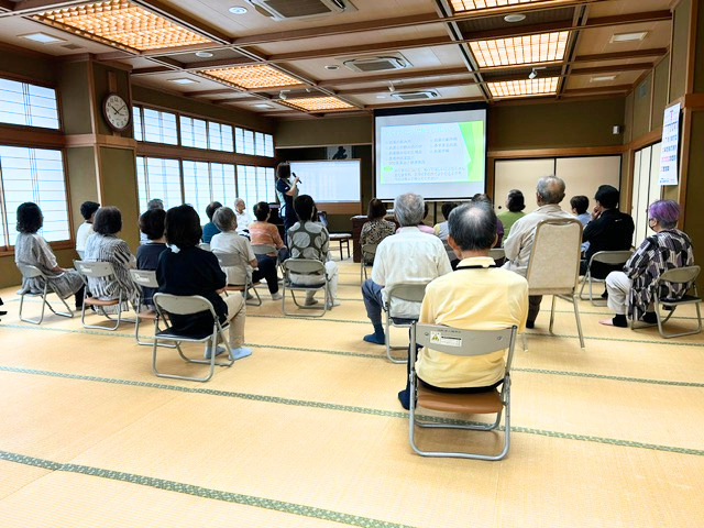 【出前講座】中出薬剤師 iｎ沖町