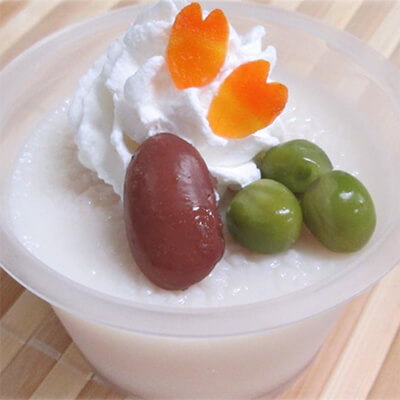 やわた特製甘酒プリン